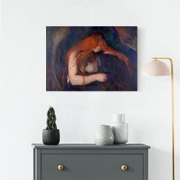 Obraz na płótnie Edvard Munch Wampir Reprodukcja obrazu