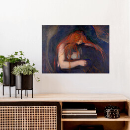 Plakat Edvard Munch Wampir Reprodukcja obrazu