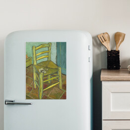 Magnes dekoracyjny Vincent van Gogh "Krzesło Vincenta z jego fajką" - reprodukcja