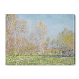 Obraz na płótnie Claude Monet Wiosna w Giverny. Reprodukcja