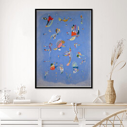 Plakat w ramie Wassily Kandinsky Sky Blue Reprodukcja obrazu