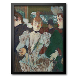 Obraz w ramie Henri de Toulouse-Lautrec "Tancerka w Moulin Rouge" - reprodukcja