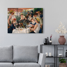 Obraz na płótnie Auguste Renoir "Śniadanie wioślarzy" - reprodukcja