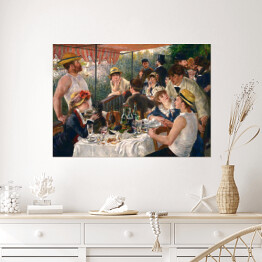Plakat Auguste Renoir "Śniadanie wioślarzy" - reprodukcja