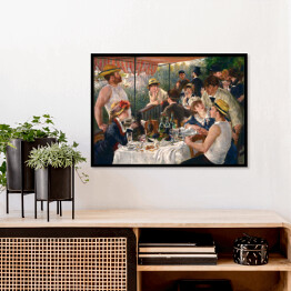Plakat w ramie Auguste Renoir "Śniadanie wioślarzy" - reprodukcja