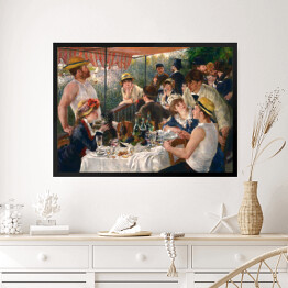 Obraz w ramie Auguste Renoir "Śniadanie wioślarzy" - reprodukcja