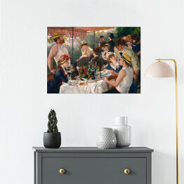Plakat samoprzylepny Auguste Renoir "Śniadanie wioślarzy" - reprodukcja