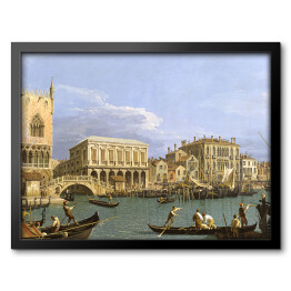 Obraz w ramie Canaletto "View of the Riva degli Schiavoni, Venice"