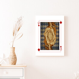 Obraz klasyczny Karty - Dama - Narodziny Wenus
