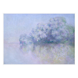 Plakat samoprzylepny Claude Monet Île aux Orties niedaleko Vernon Reprodukcja obrazu