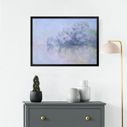 Obraz w ramie Claude Monet Île aux Orties niedaleko Vernon Reprodukcja obrazu