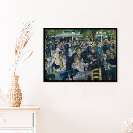 Plakat w ramie Auguste Renoir "Bal w Moulin de la Galette" - reprodukcja