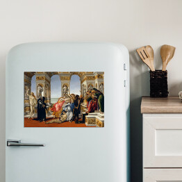 Magnes dekoracyjny Sandro Botticelli "Oszczerstwo według Apellesa" - reprodukcja