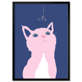 Plakat w ramie Zwierzątka - kotek 