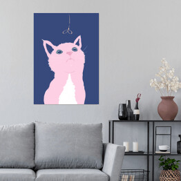 Plakat Zwierzątka - kotek 