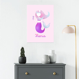 Plakat Hania - dziecięce imiona