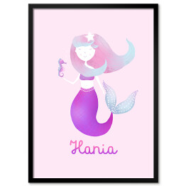 Plakat w ramie Hania - dziecięce imiona
