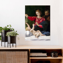 Plakat samoprzylepny Madonna z Loreto Rafael Santi Reprodukcja obrazu