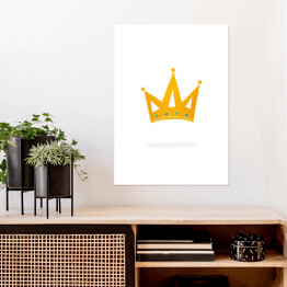 Plakat samoprzylepny Bajkowa korona