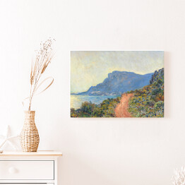 Obraz na płótnie Claude Monet La Corniche w pobliżu Monaco Reprodukcja obrazu