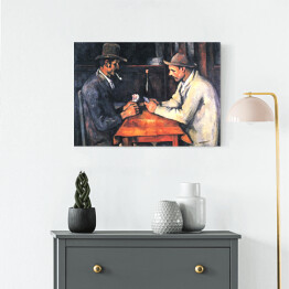 Obraz na płótnie Paul Cezanne "Gracze w karty" - reprodukcja