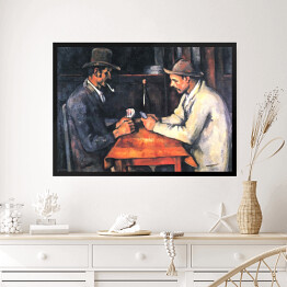 Obraz w ramie Paul Cezanne "Gracze w karty" - reprodukcja