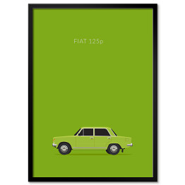 Obraz klasyczny Polskie samochody - FIAT 125p