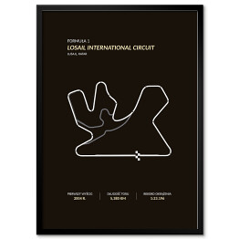 Obraz klasyczny Losail International Circuit - Tory wyścigowe Formuły 1