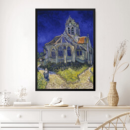 Obraz w ramie Vincent van Gogh "Kościół w Auvers-sur-Oise" - reprodukcja