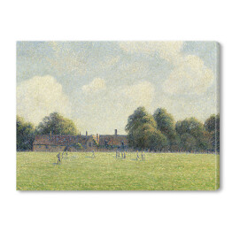 Obraz na płótnie Camille Pissarro. Zielone pola Hampton. Reprodukcja