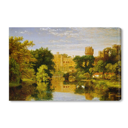 Obraz na płótnie Jasper Francis Cropsey Zamek Warwick w Anglii Reprodukcja obrazu