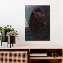 Plakat Edvard Munch Pocałunek Reprodukcja obrazu
