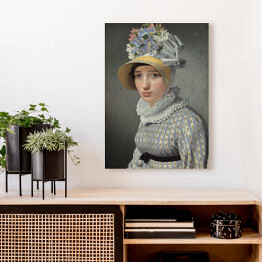 Obraz na płótnie C. W. Eckersberg Portret modelki Maddaleny lubAnny Marii Uhden Reprodukcja obrazu