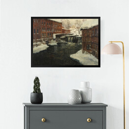 Obraz w ramie Claude Monet Mill Scene Reprodukcja obrazu