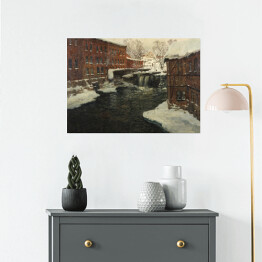 Plakat Claude Monet Mill Scene Reprodukcja obrazu