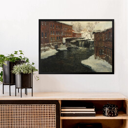 Obraz w ramie Claude Monet Mill Scene Reprodukcja obrazu