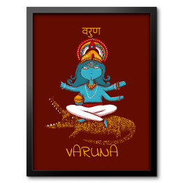 Obraz w ramie Varuna - mitologia hinduska
