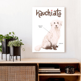 Obraz klasyczny Kawa z psem - hauchiato