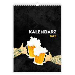 Kalendarz dla piwosza z rodzajami piw