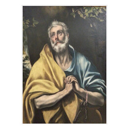 Plakat El Greco Łzy Św. Piotra Reprodukcja obrazu