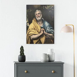 Obraz klasyczny El Greco Łzy Św. Piotra Reprodukcja obrazu