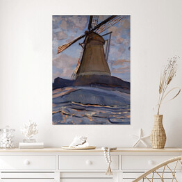 Plakat Piet Mondriaan "Windmill"