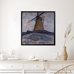Obraz w ramie Piet Mondriaan "Windmill"