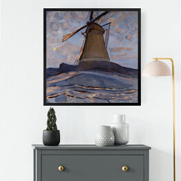 Obraz w ramie Piet Mondriaan "Windmill"