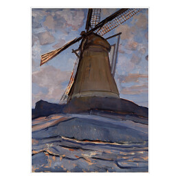 Plakat Piet Mondriaan "Windmill"