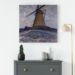 Obraz na płótnie Piet Mondriaan "Windmill"