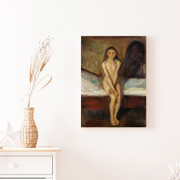 Obraz na płótnie Edvard Munch Puberty Reprodukcja obrazu