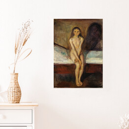 Plakat Edvard Munch Puberty Reprodukcja obrazu