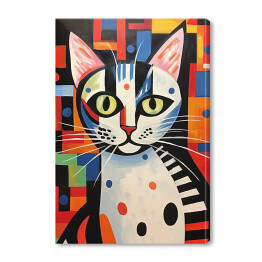 Obraz na płótnie Kot à la Pablo Picasso