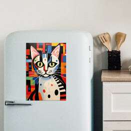Magnes dekoracyjny Kot à la Pablo Picasso
